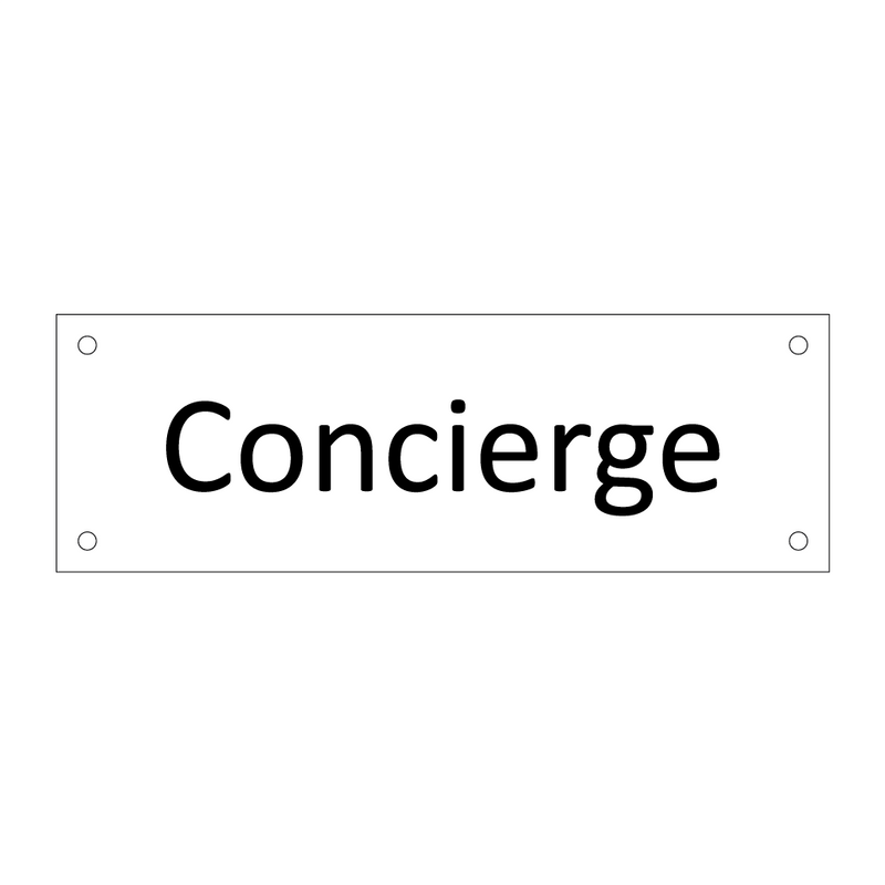 Concierge & Concierge & Concierge