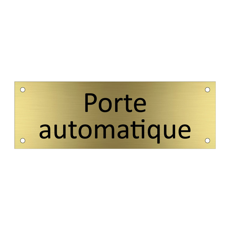 Porte automatique