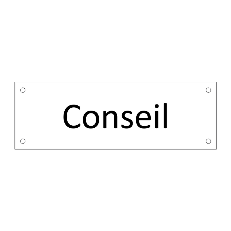 Conseil & Conseil & Conseil