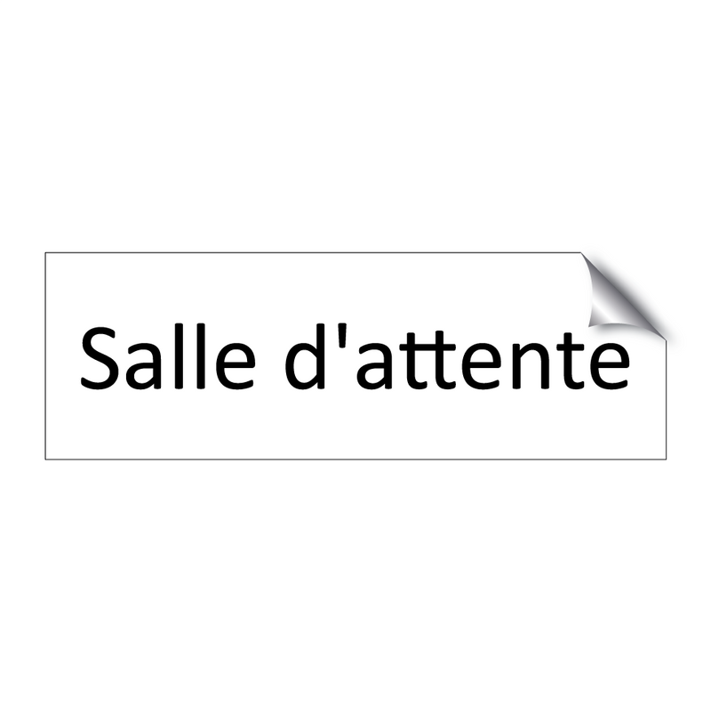 Salle d'attente