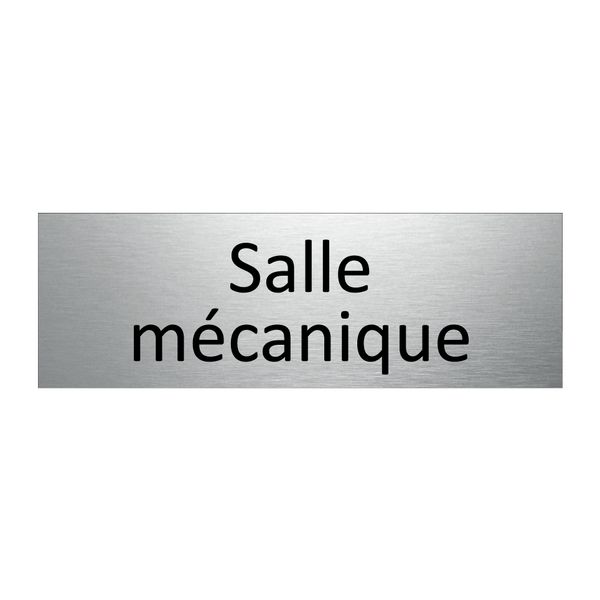 Salle mécanique