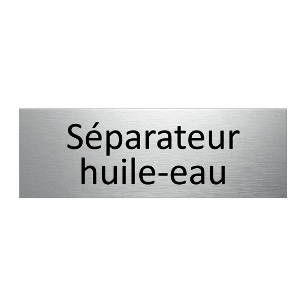 Séparateur huile-eau