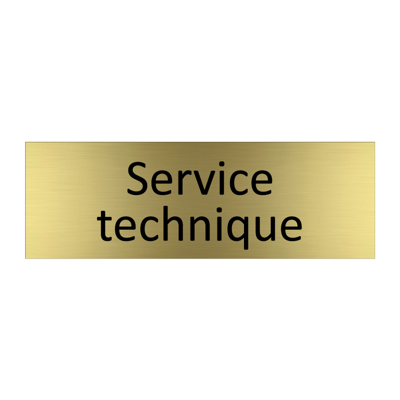 Service technique