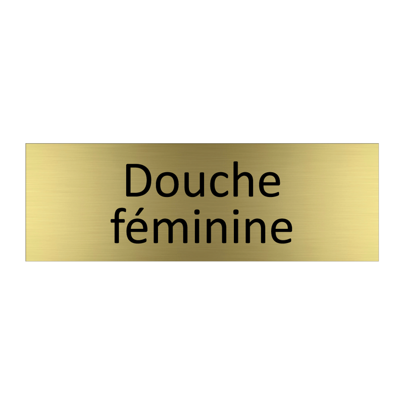 Douche féminine