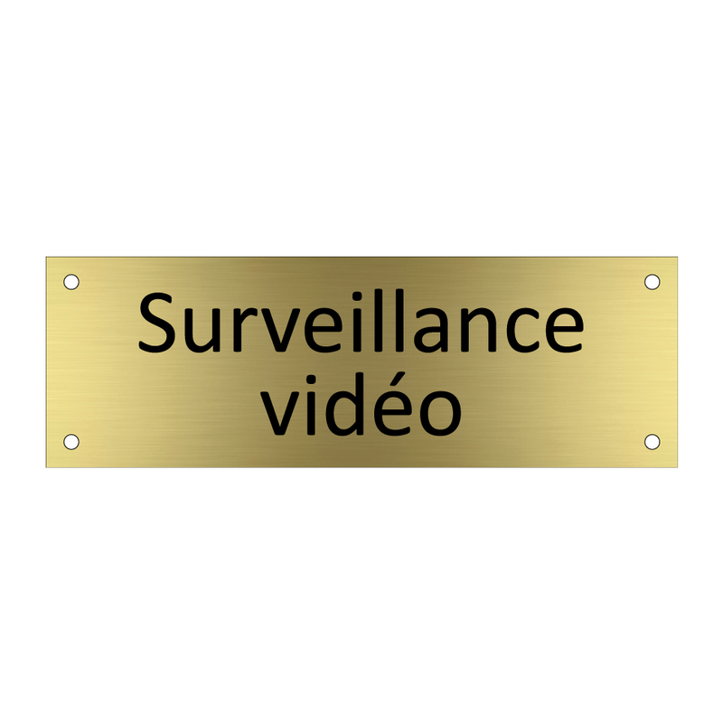 Surveillance vidéo