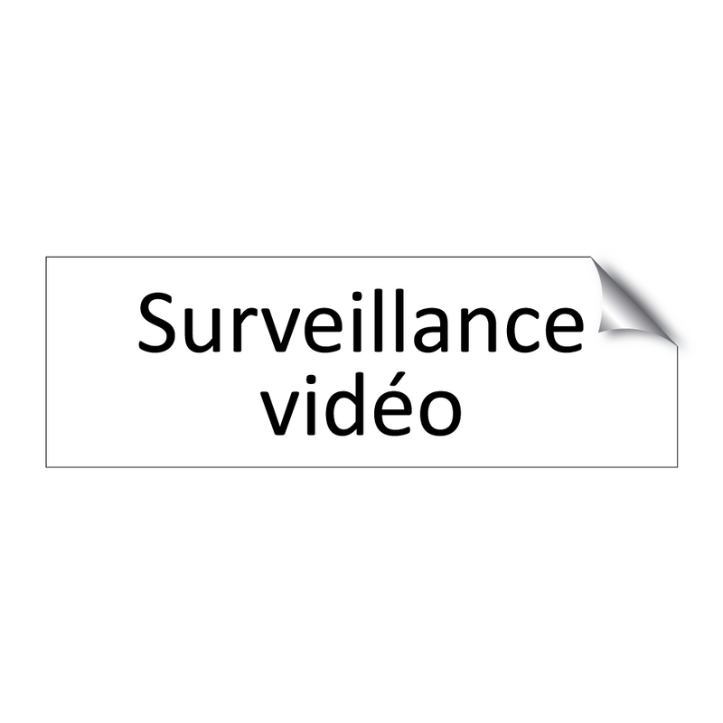 Surveillance vidéo