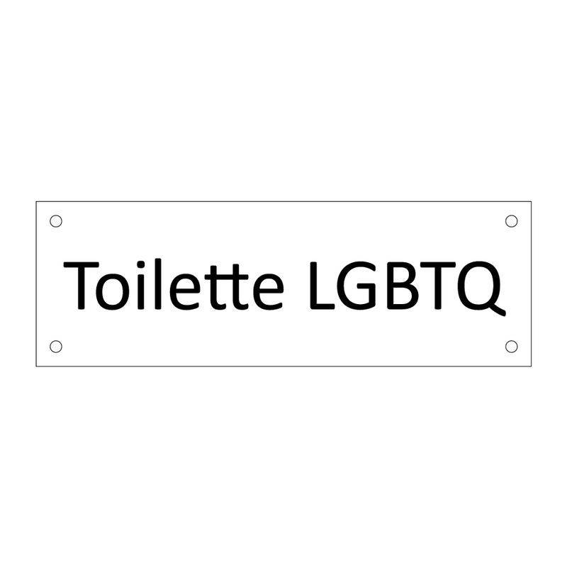 Toilette LGBTQ