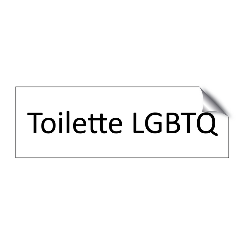 Toilette LGBTQ