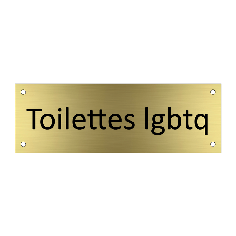 Toilettes lgbtq