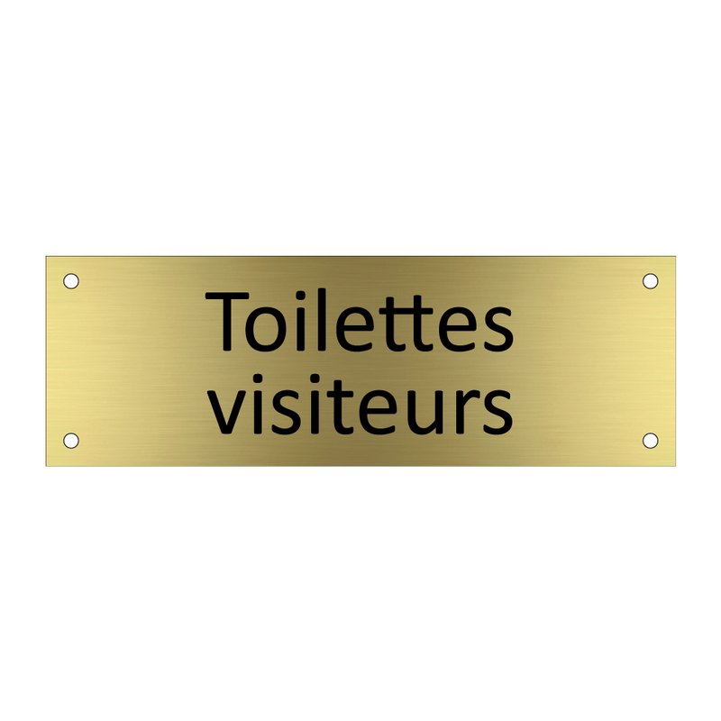 Toilettes visiteurs