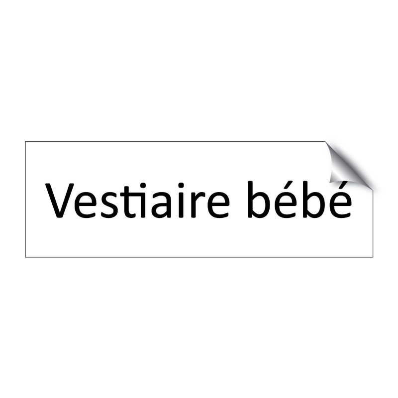 Vestiaire bébé