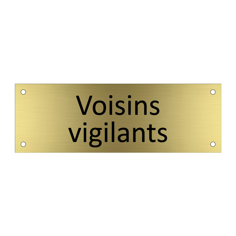 Voisins vigilants