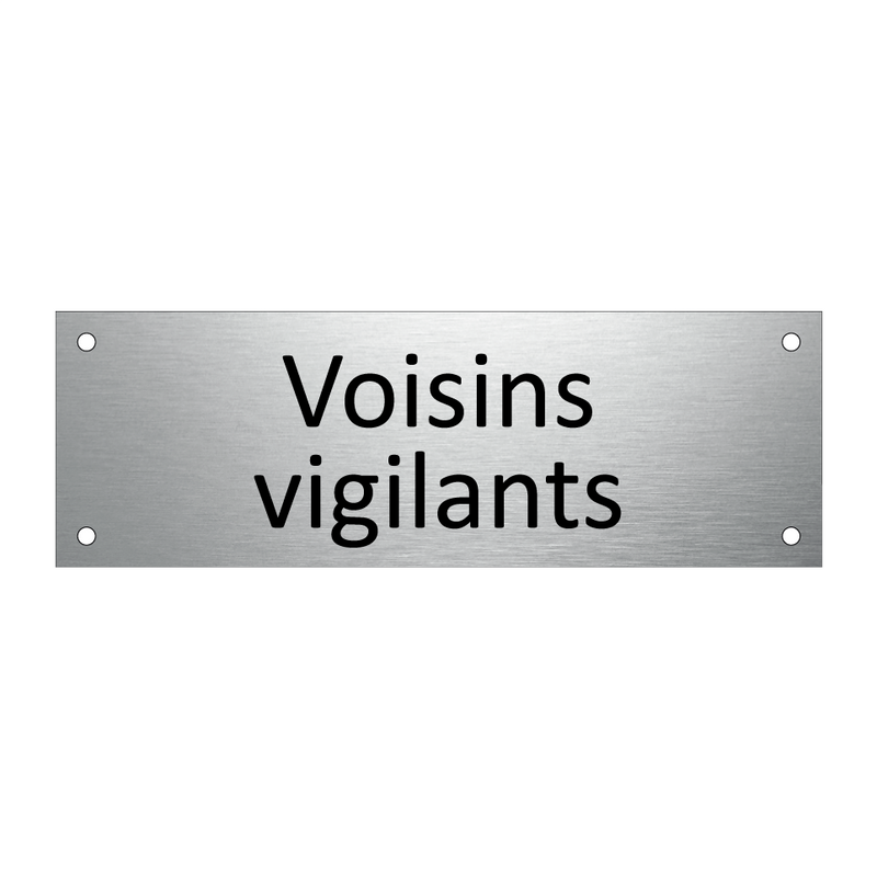 Voisins vigilants