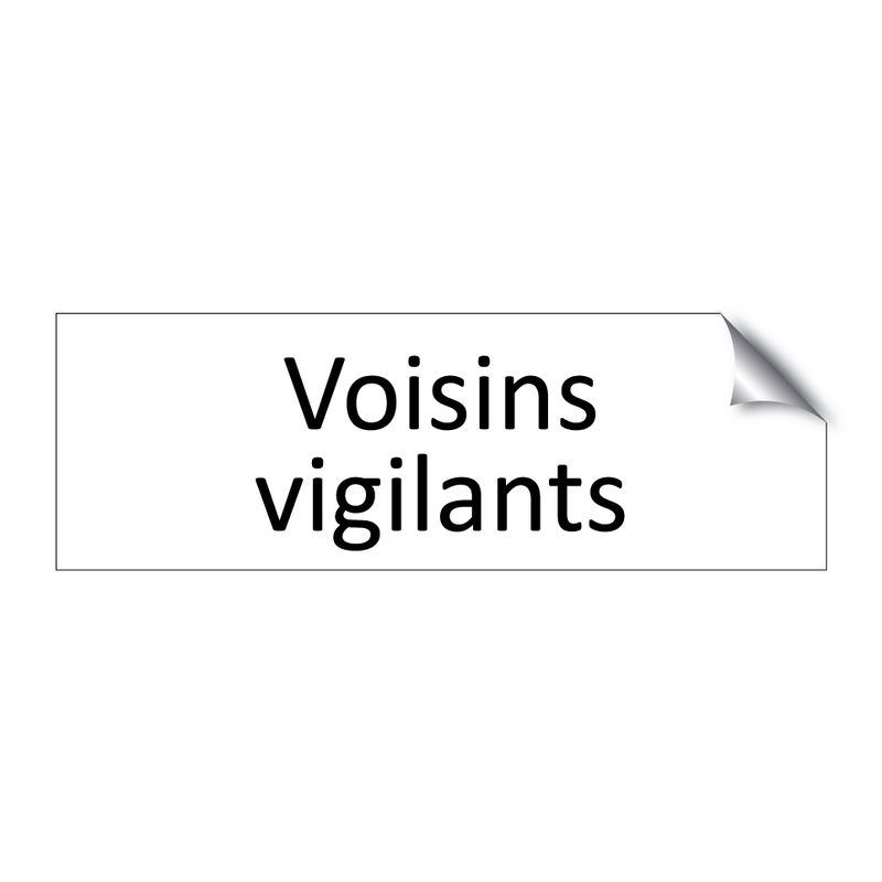 Voisins vigilants