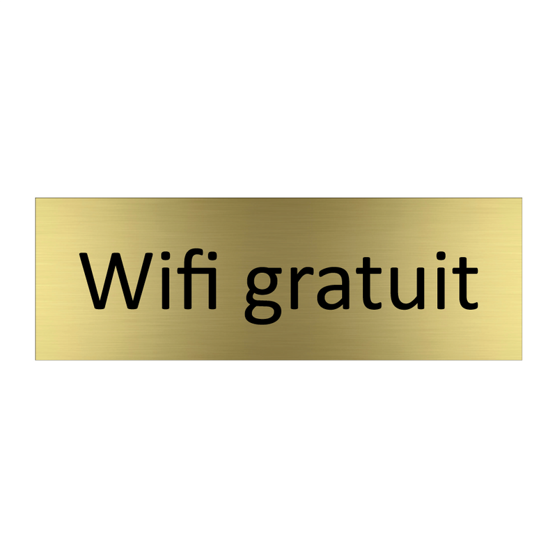 Wifi gratuit