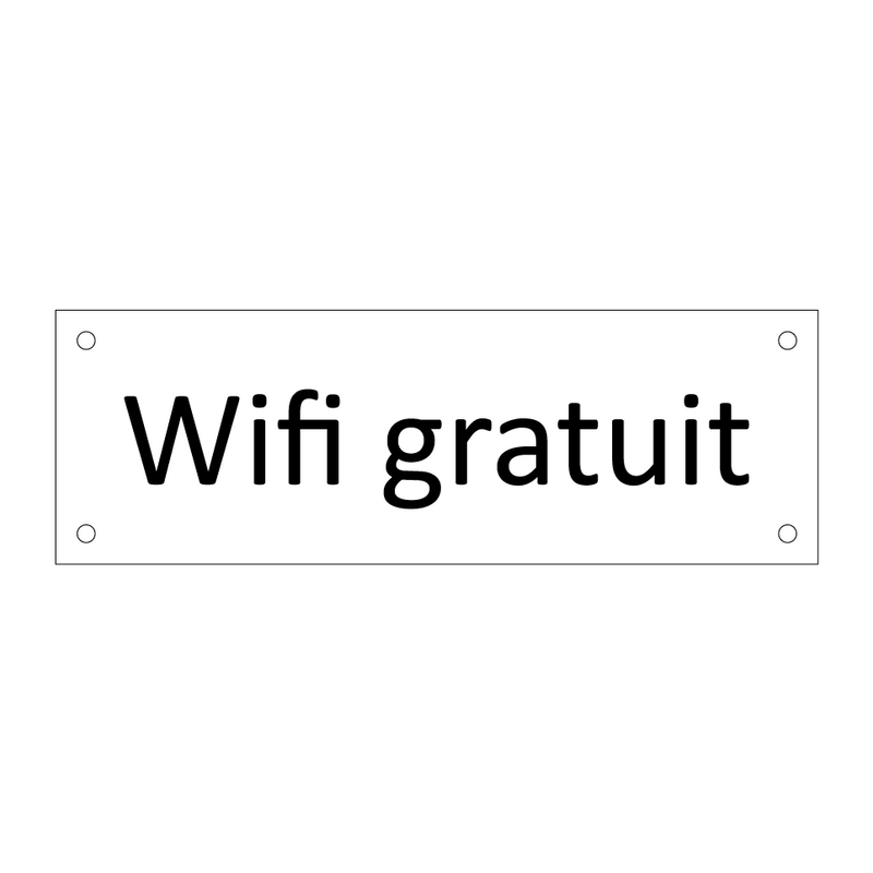 Wifi gratuit