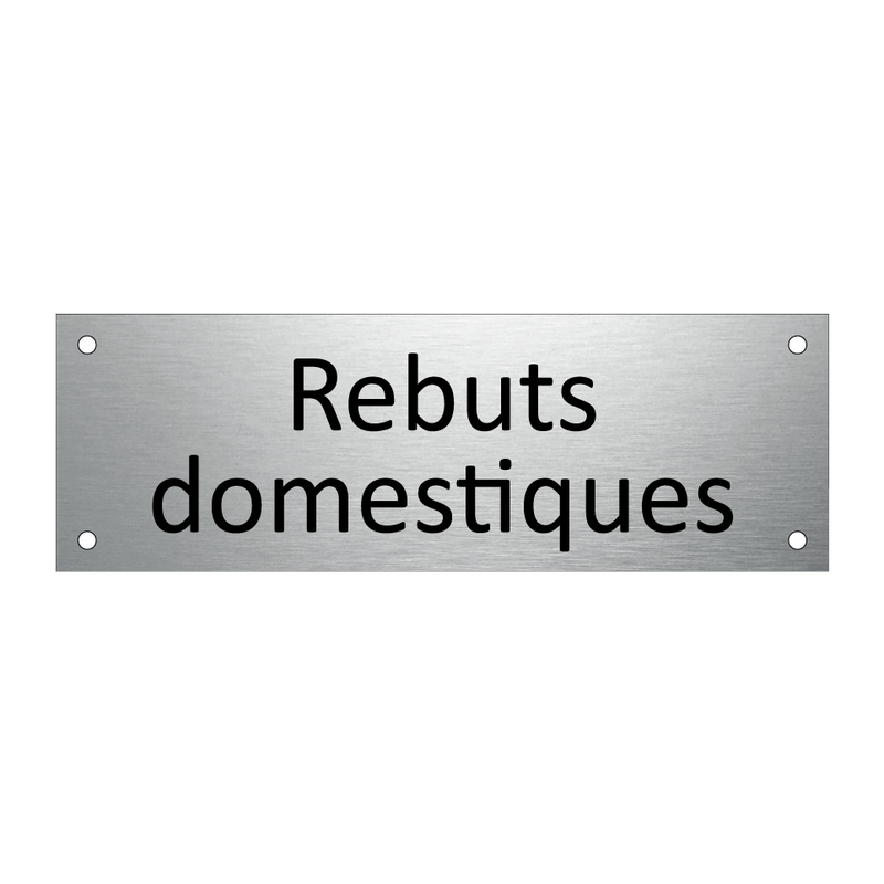 Rebuts domestiques