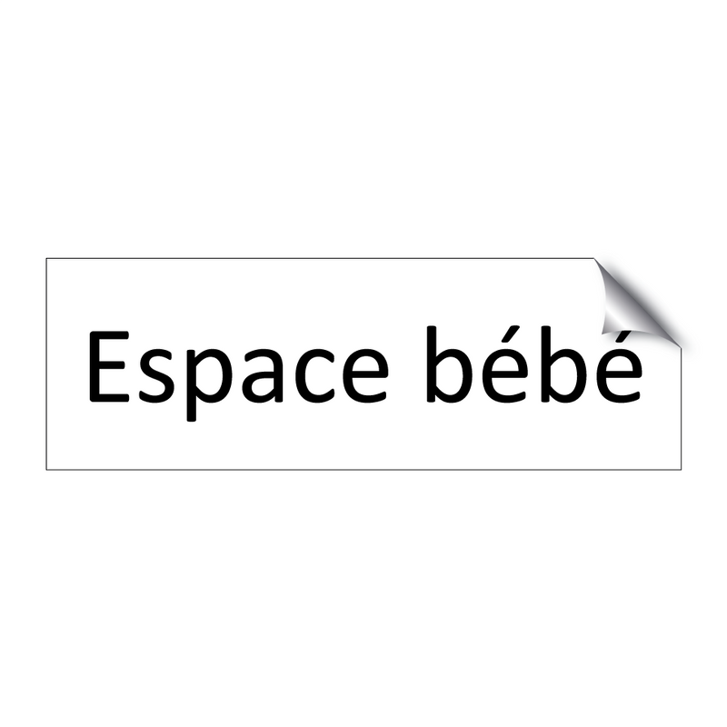 Espace bébé