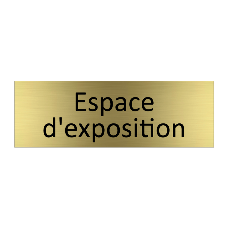 Espace d'exposition