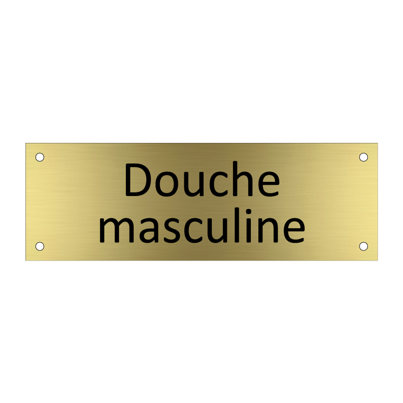 Douche masculine