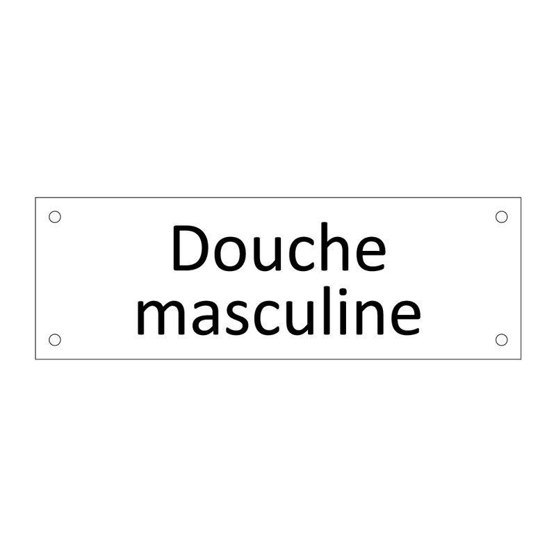 Douche masculine