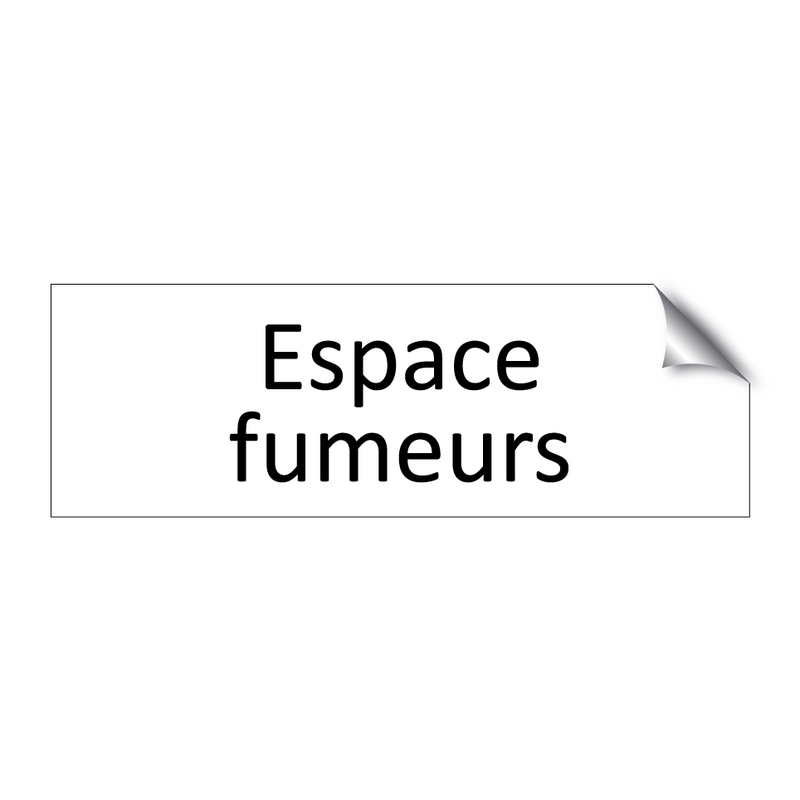 Espace fumeurs