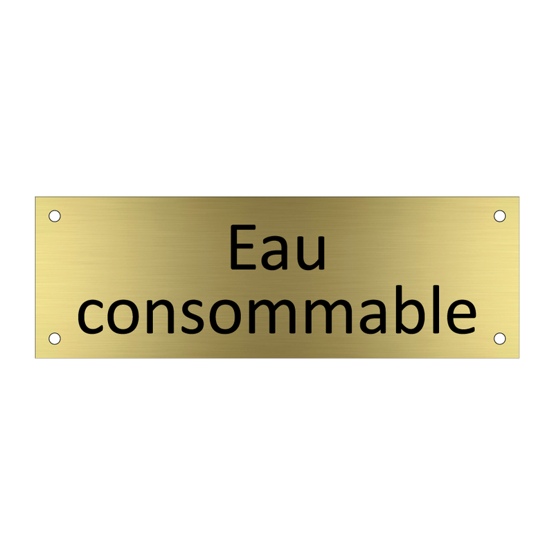 Eau consommable