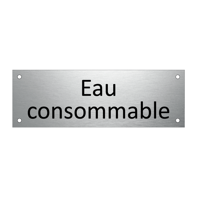 Eau consommable