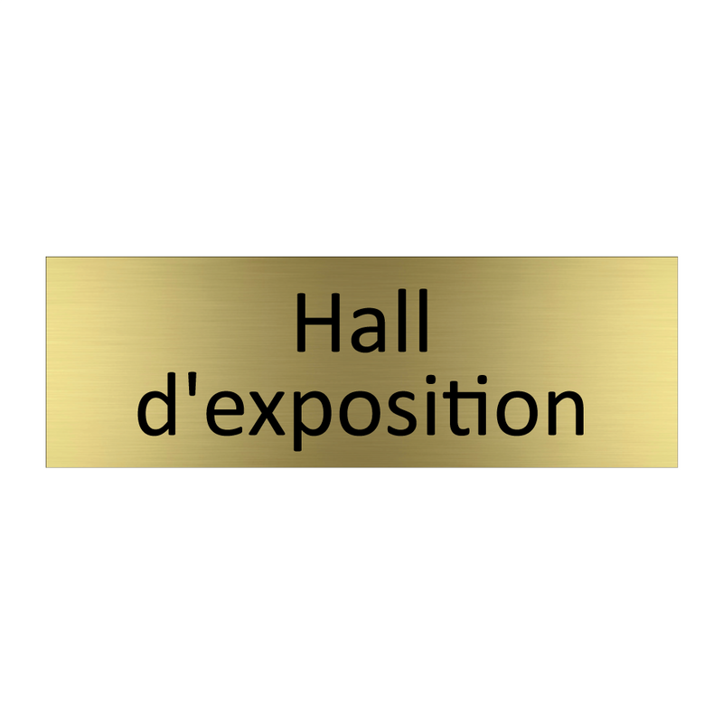 Hall d'exposition