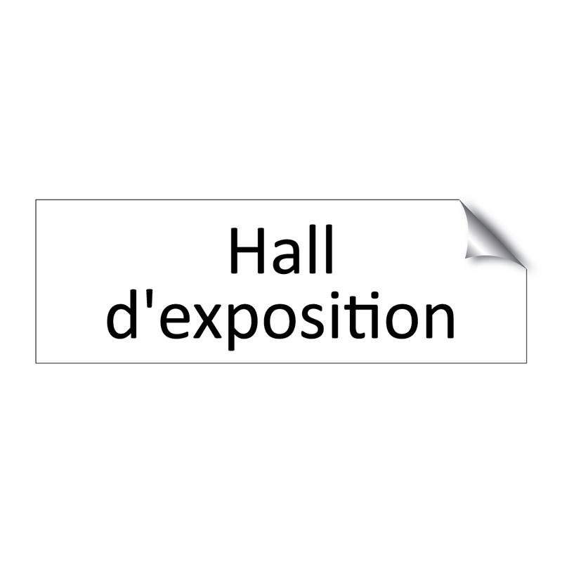 Hall d'exposition