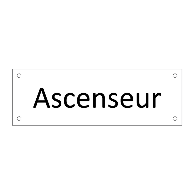 Ascenseur & Ascenseur & Ascenseur