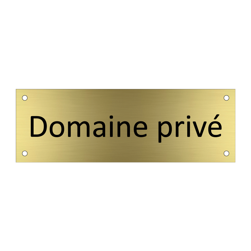 Domaine privé