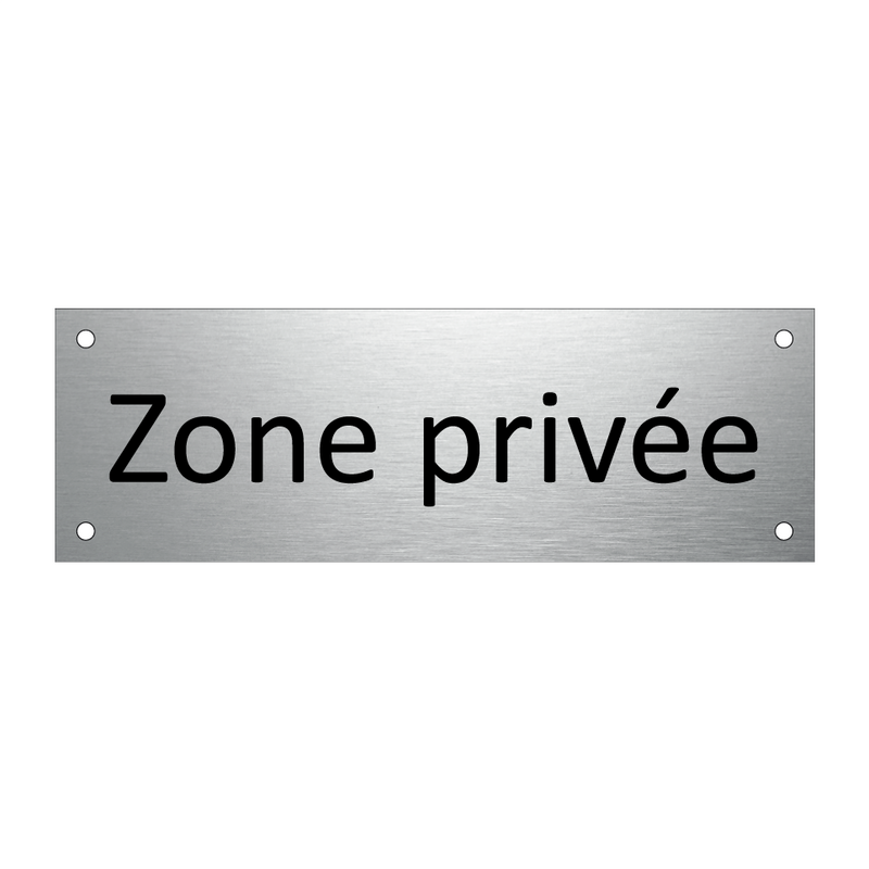 Zone privée