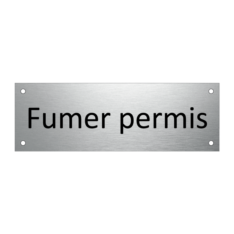 Fumer permis