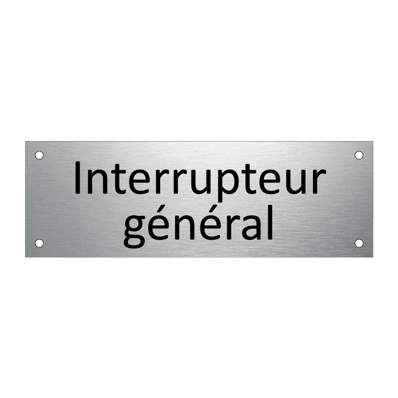 Interrupteur général