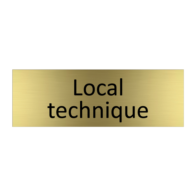 Local technique