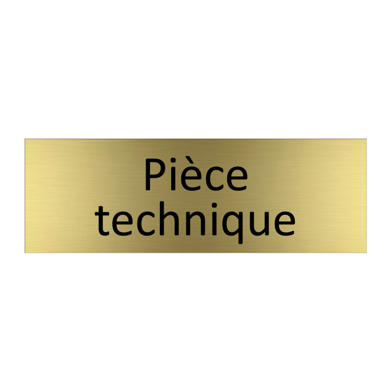 Pièce technique