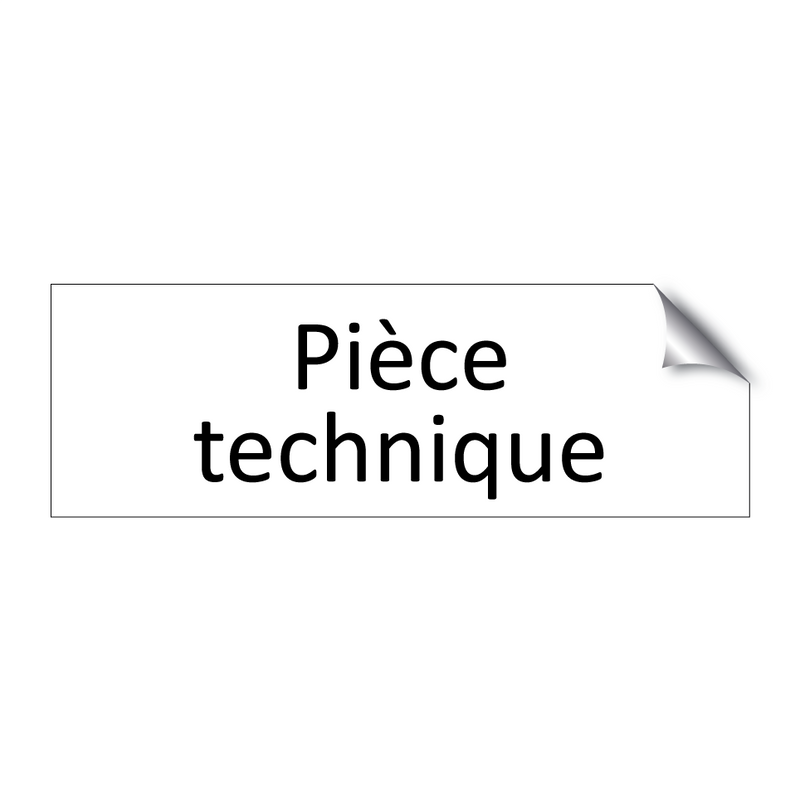 Pièce technique