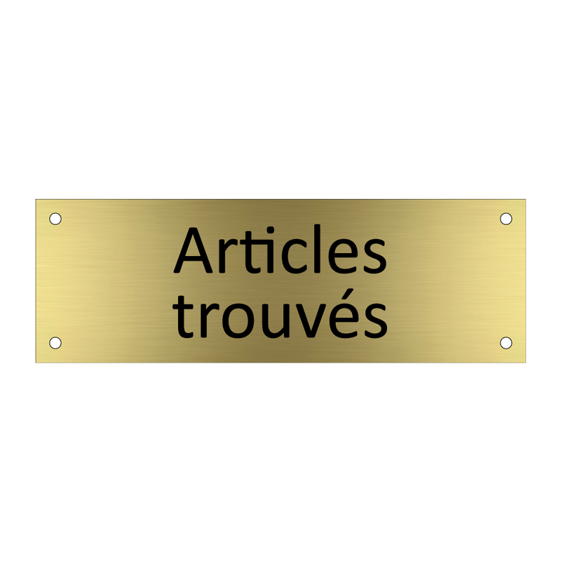 Articles trouvés