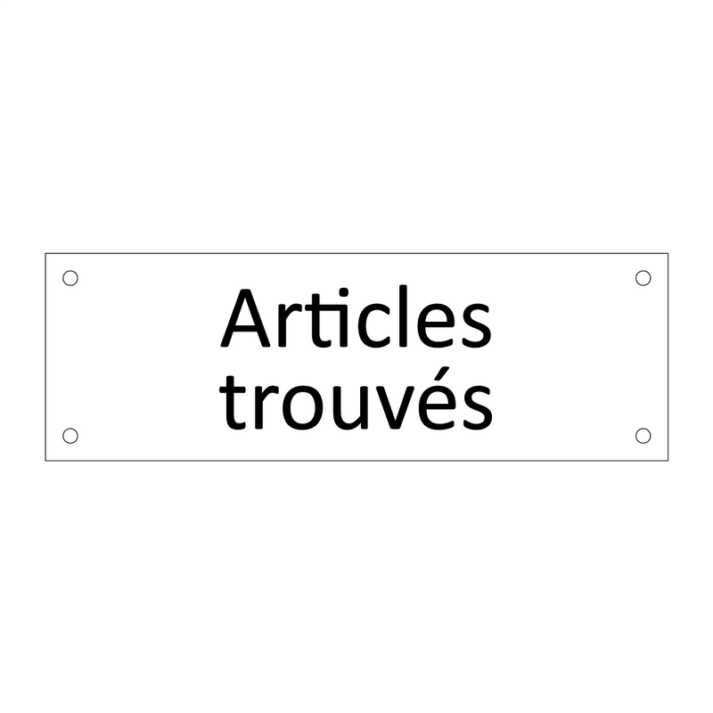 Articles trouvés