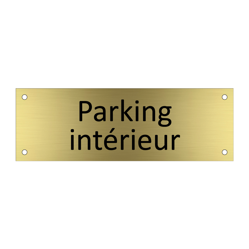 Parking intérieur