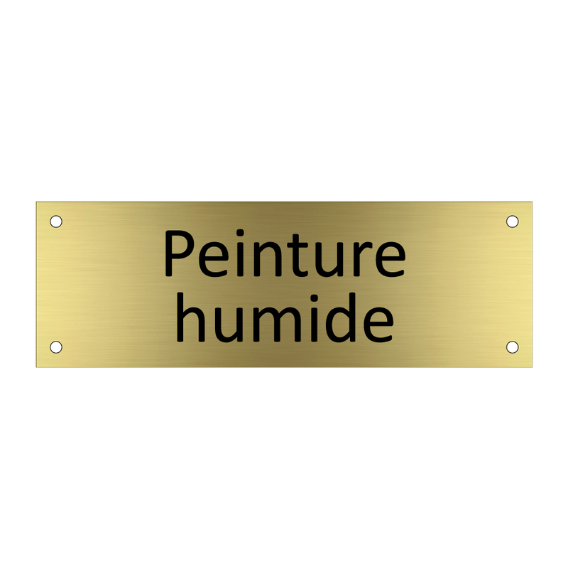 Peinture humide