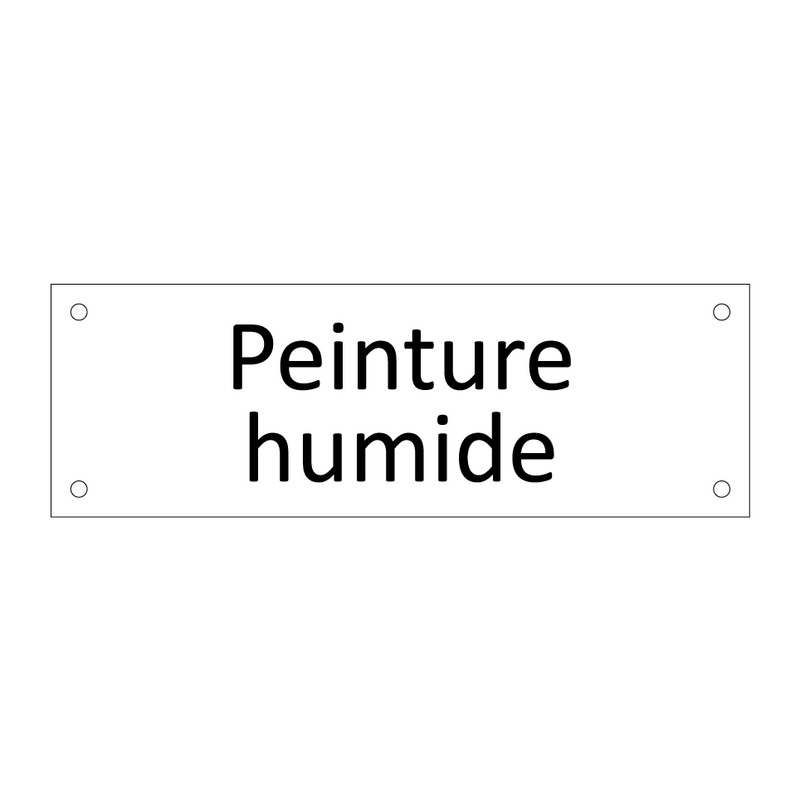 Peinture humide