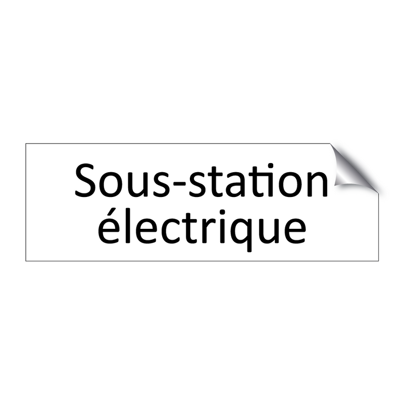 Sous-station électrique