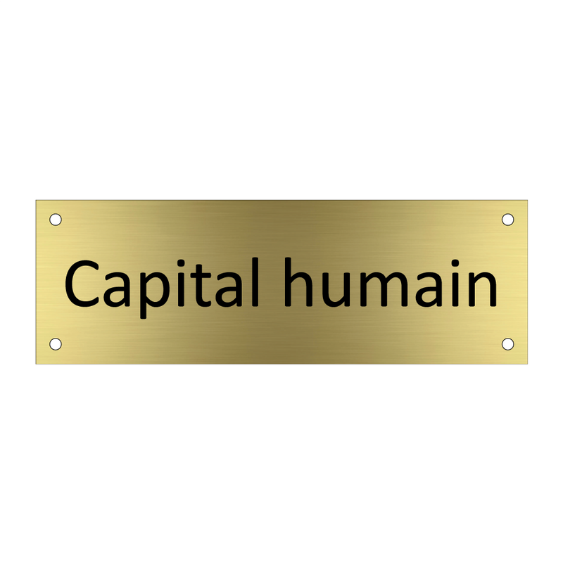 Capital humain