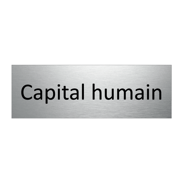 Capital humain