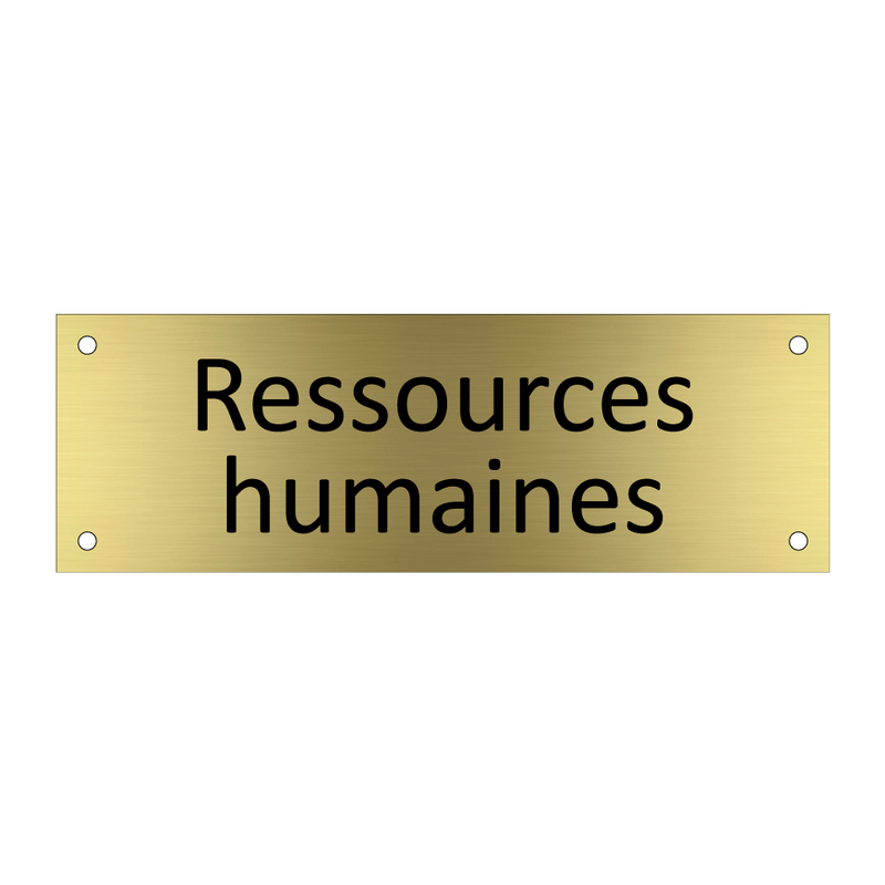 Ressources humaines