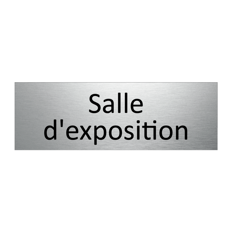 Salle d'exposition