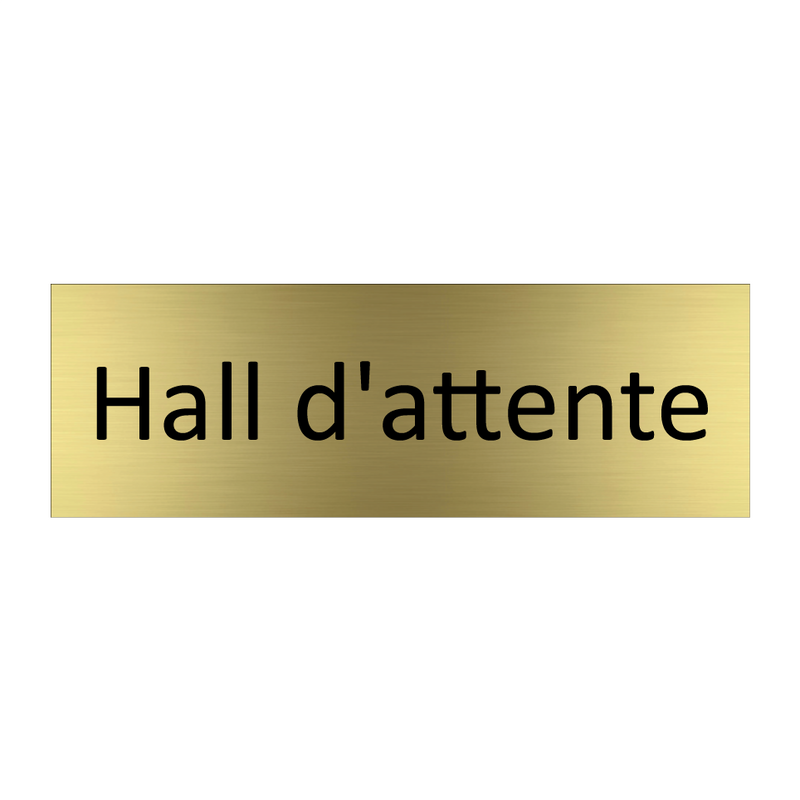 Hall d'attente