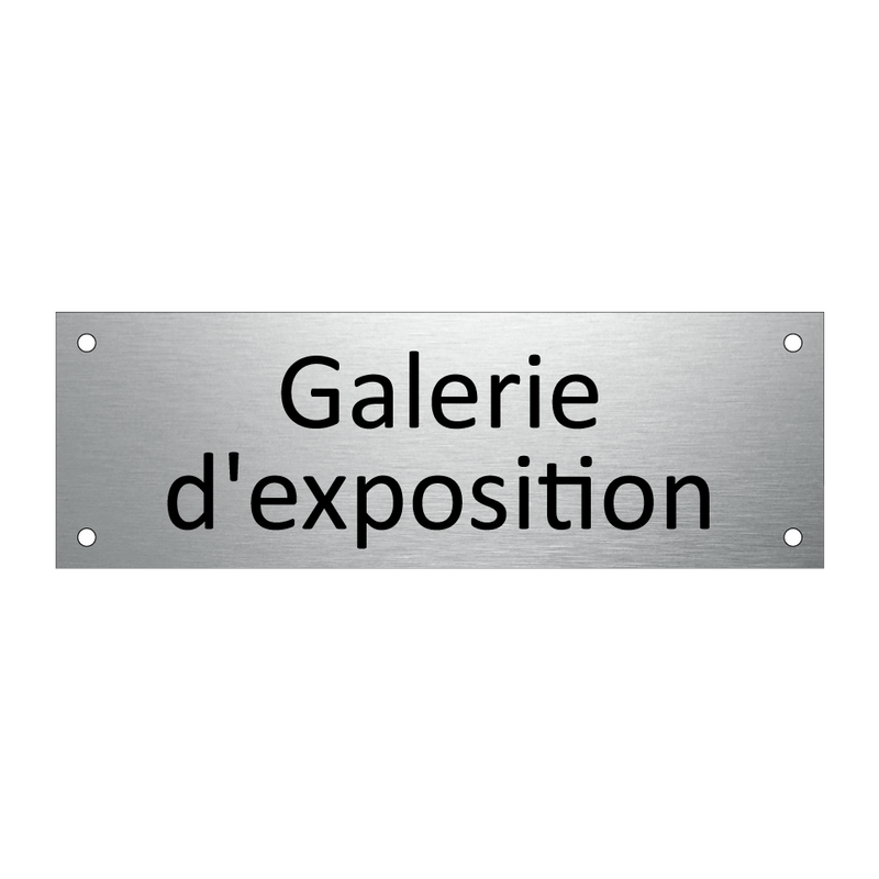 Galerie d'exposition